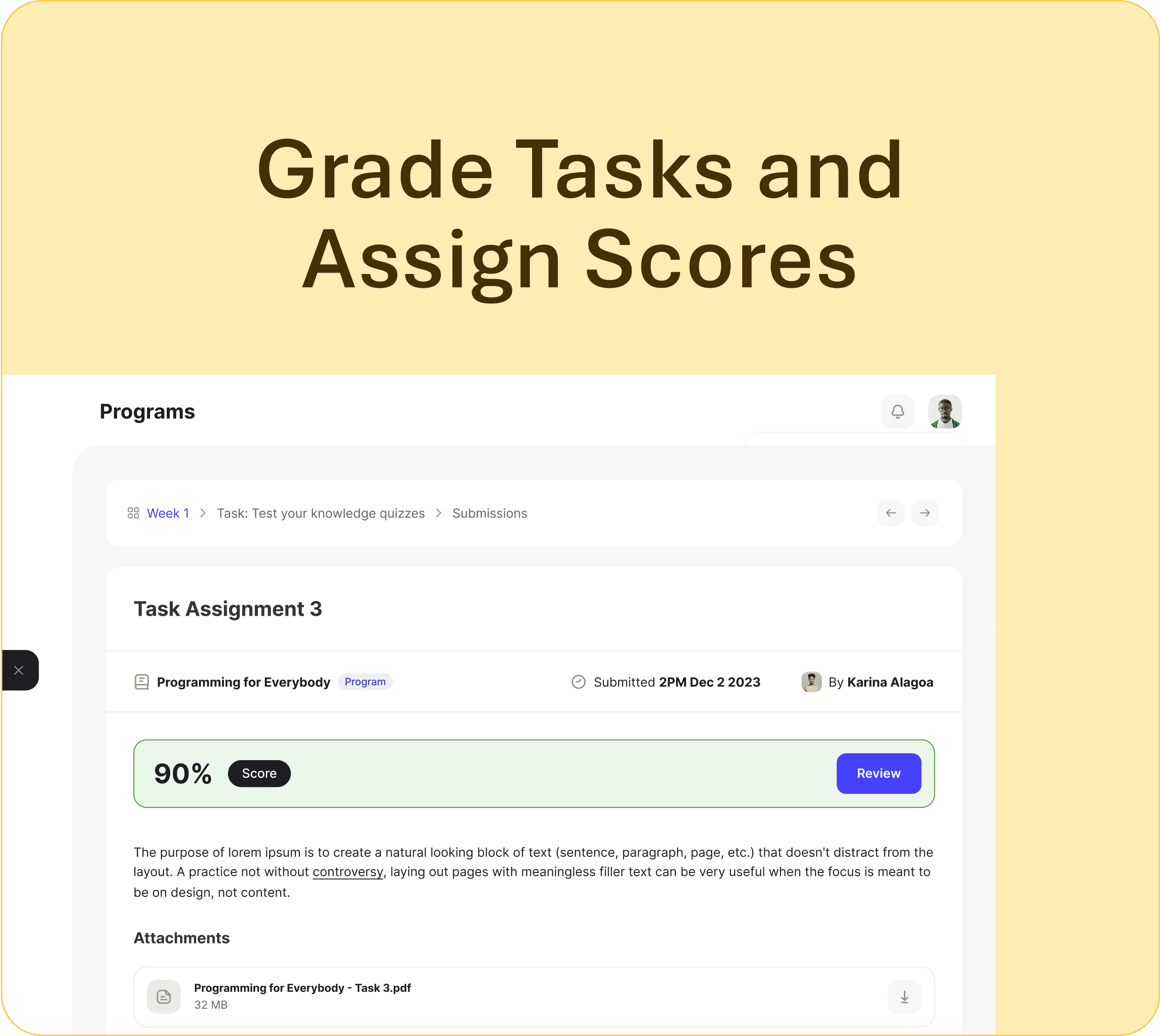 Student feature 3